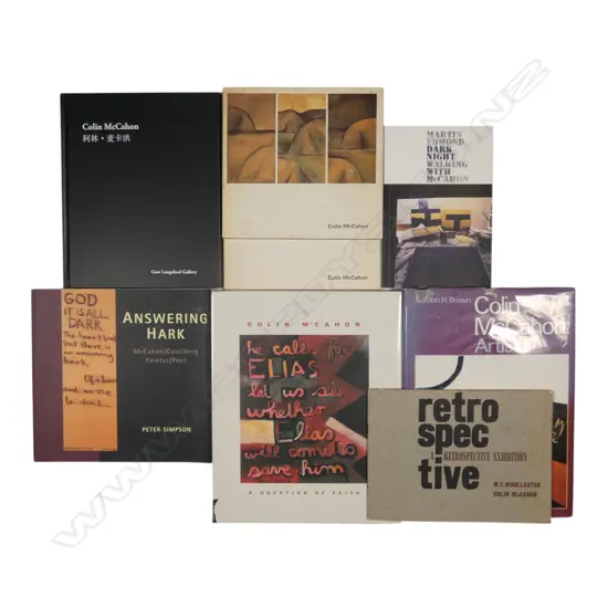 COLIN MCCAHON - 8 PUBLICATIONS, SEE DESCRIPTION